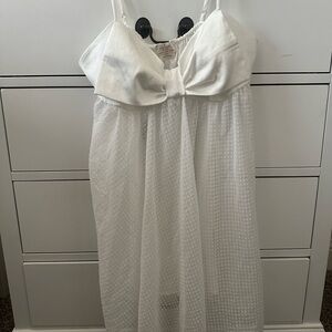 Kate Spade White Bow Dress